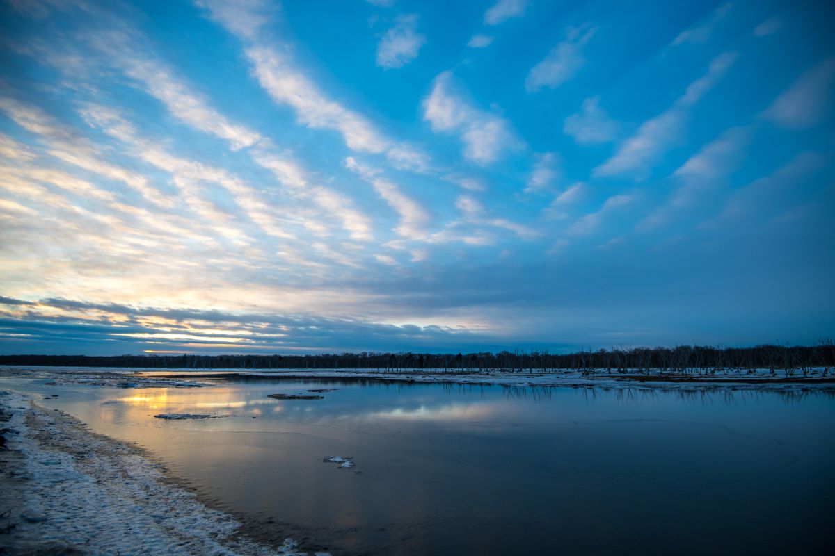野付半島にて! 2017/12/16 GANREF