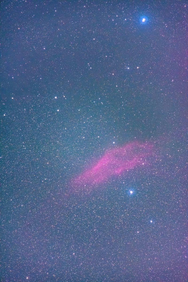 改造カメラでないD750でLightroom処理したカリフォルニア星雲 | GANREF