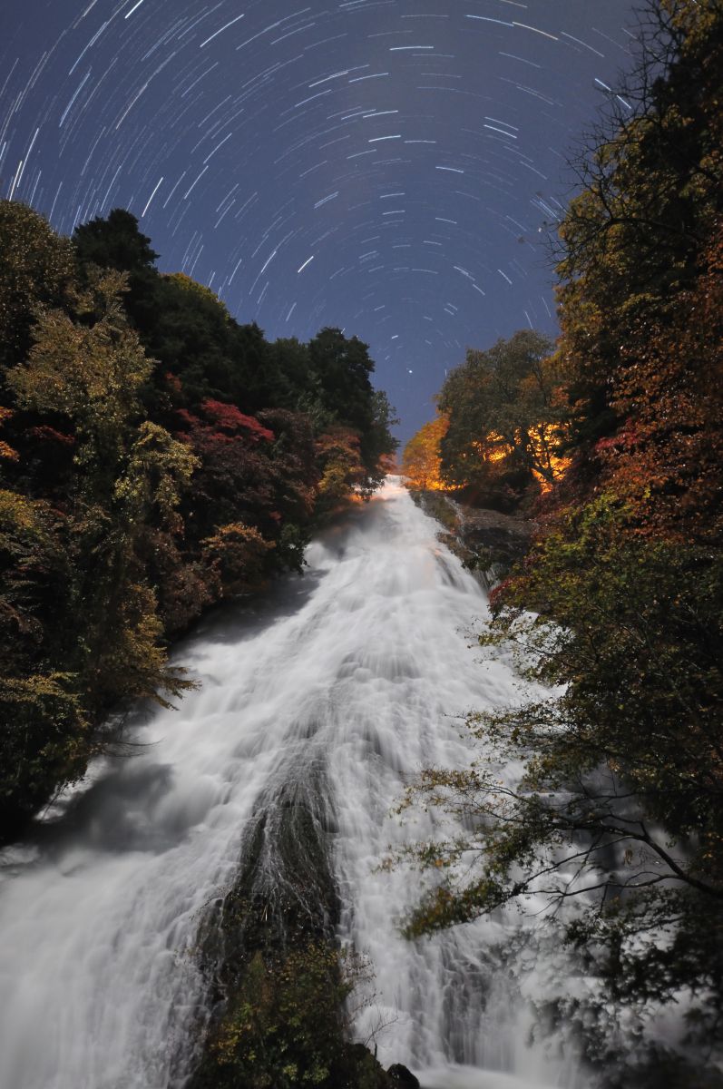 矢野宗深　滝 Yatsubuchi falls (八淵の滝)
