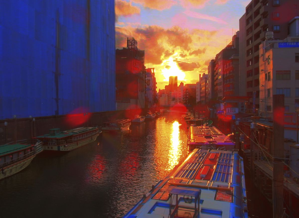 Sunset in 神田川 | GANREF