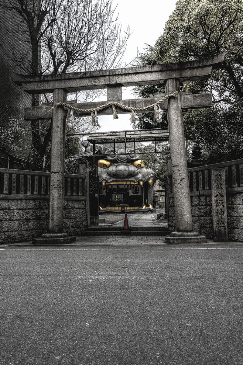 鳥居の先には... GANREF