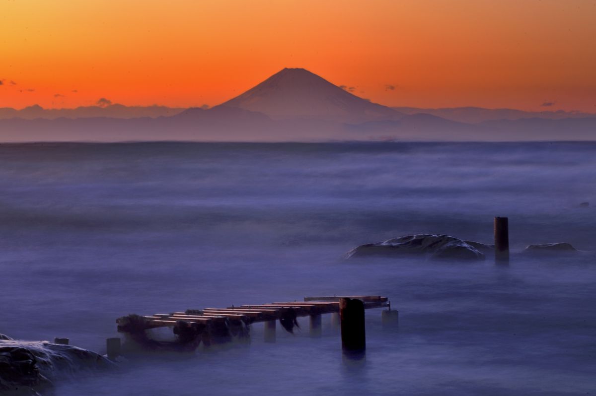 富士と海 Mt Fuji & Sea 海と富士山| Flickr