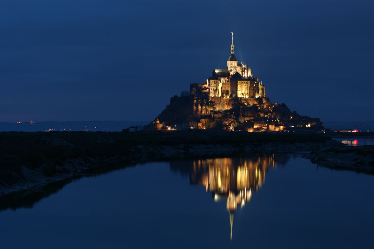 モンサンミッシェル 夜景 Ganref