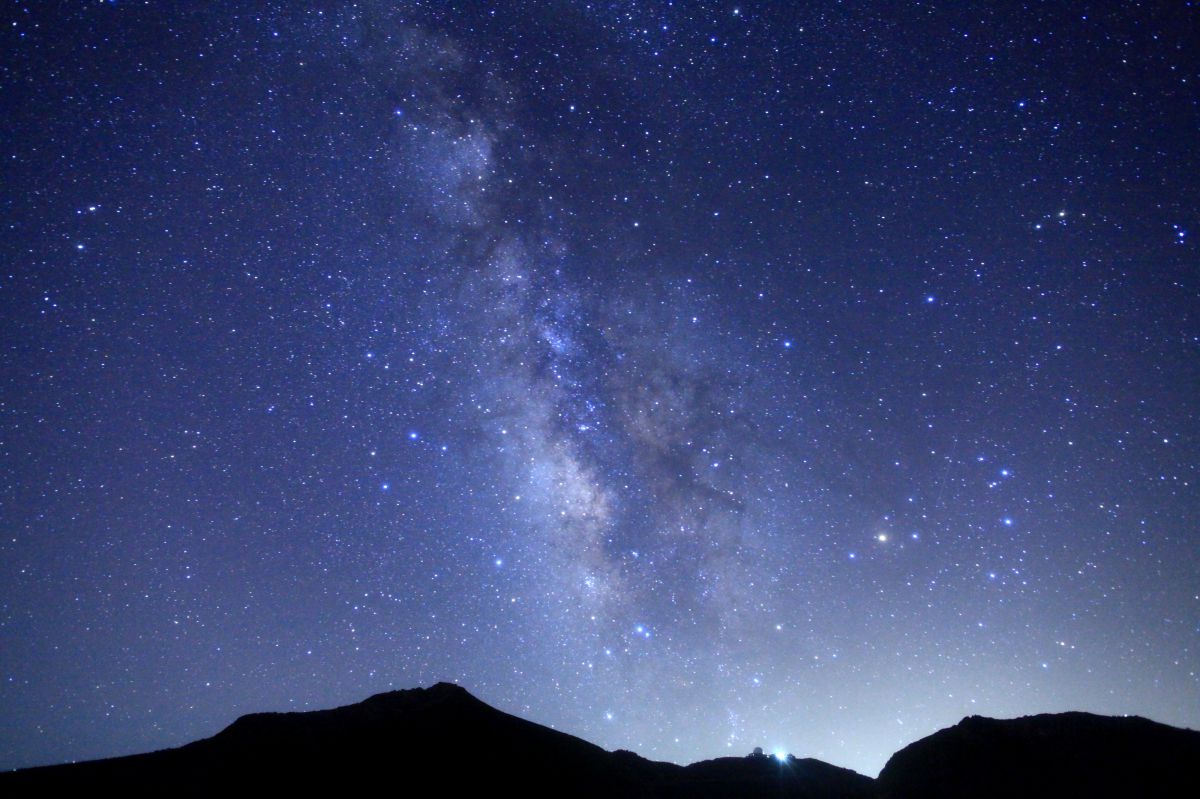 夜空の星 天の川×天の川 高知の大好きなスポット 星空観察広場です 四万十
