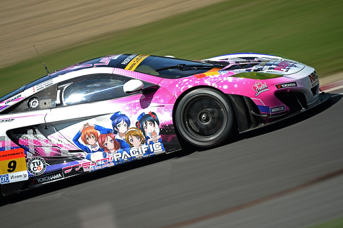 マクラーレン GT3 μ`sPACIFIC RACING TEAM×ラブライブ! 1/24 PACIFIC RACINGXラブライブ! マクラーレンMP4-12C GT3