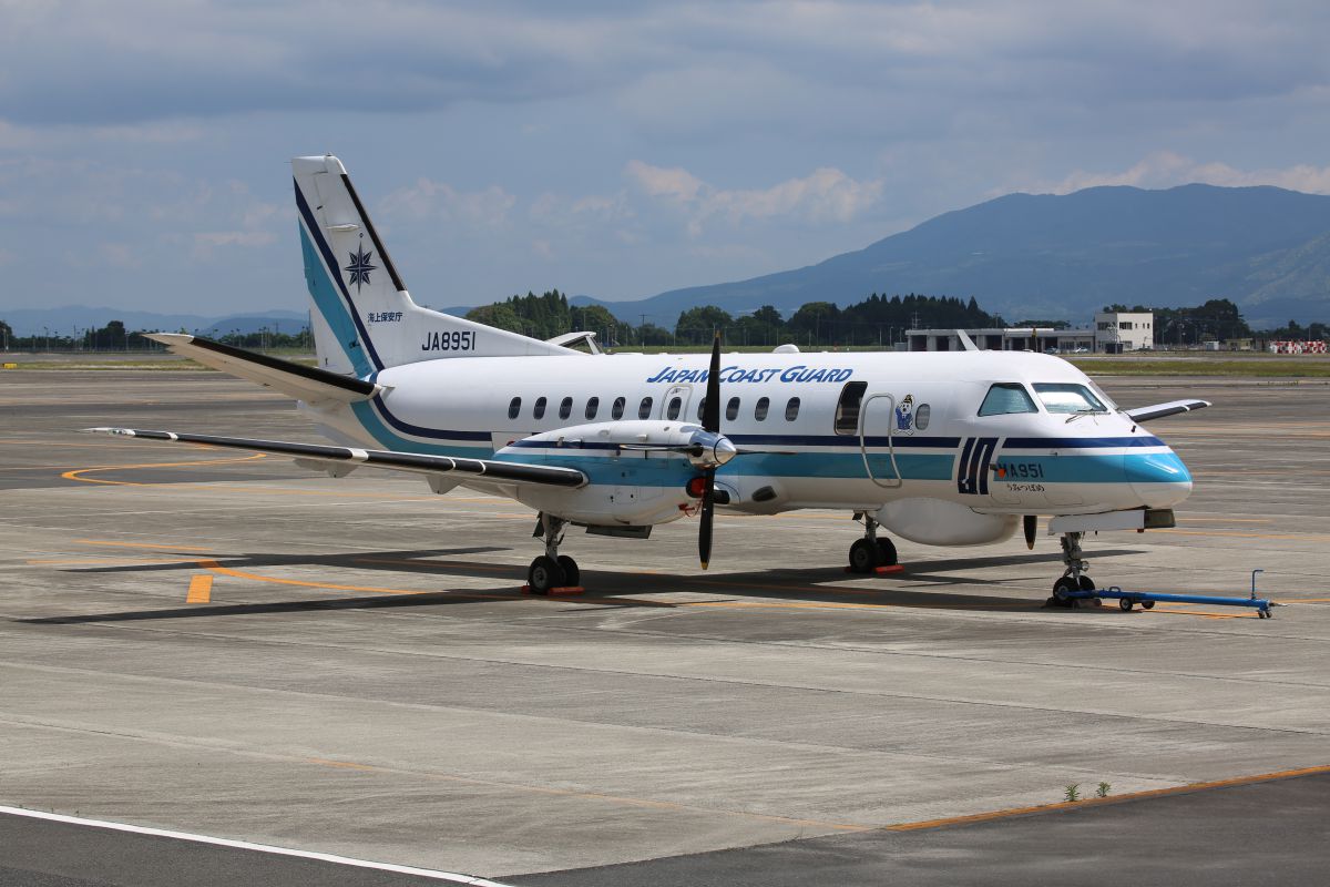 海上保安庁機「うみつばめ」 サーブスカニアSAAB340B | GANREF