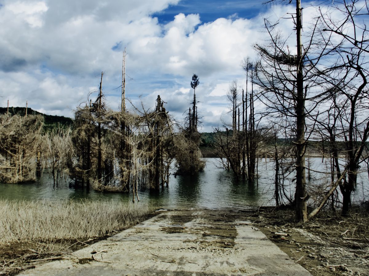 A town sank in the dam | GANREF