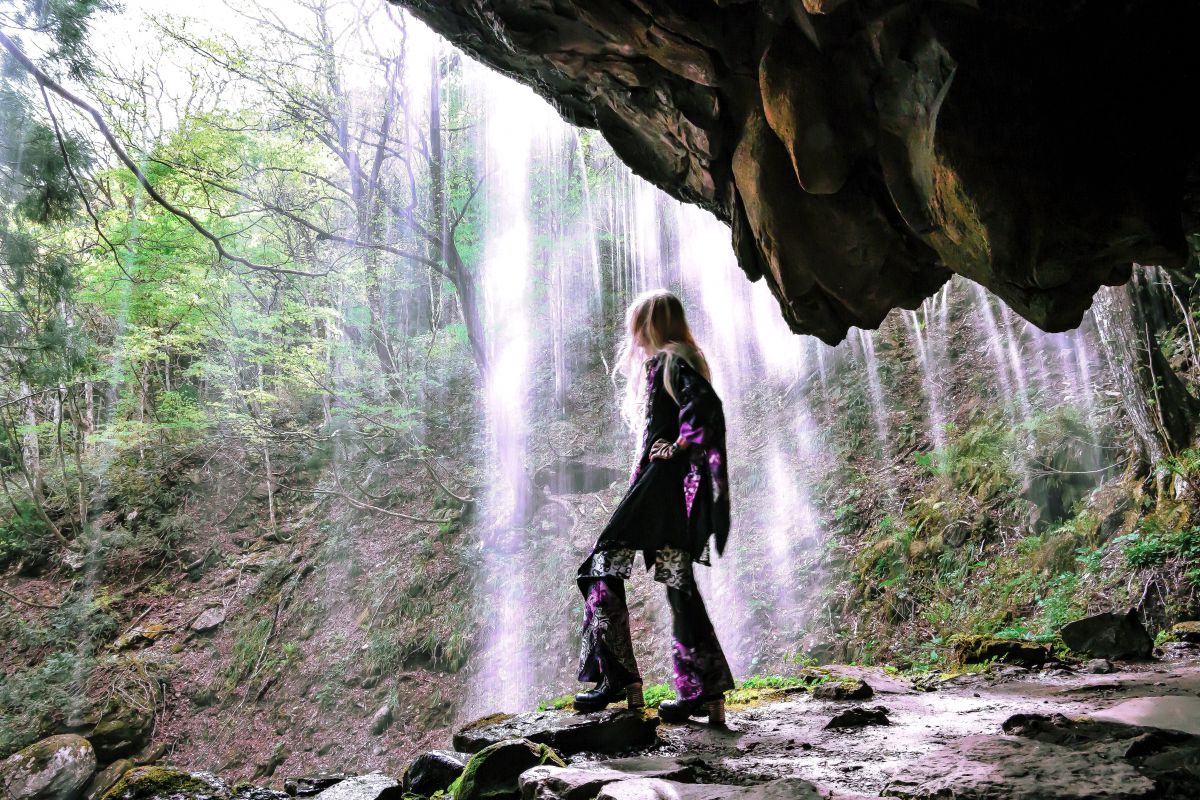 爽陽風 岡山 岩井 裏見の滝 After Ganref