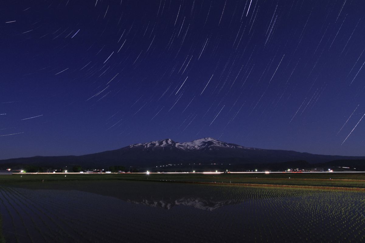 鳥海山夜景 Ganref 鳥海山夜景 Ganref