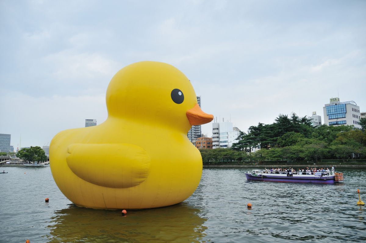 アヒル隊長、デカ過ぎでっせ！ | GANREF