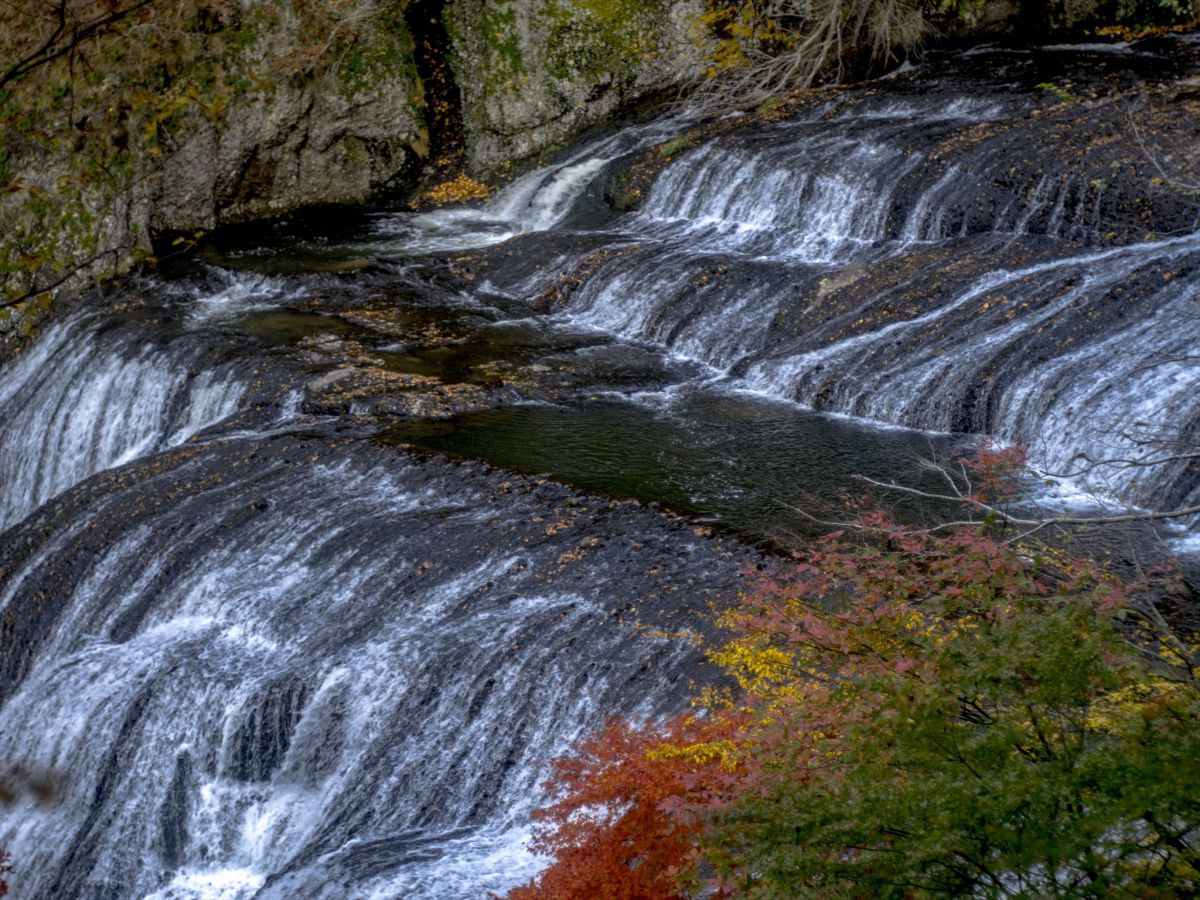上から見た袋田の滝 | GANREF