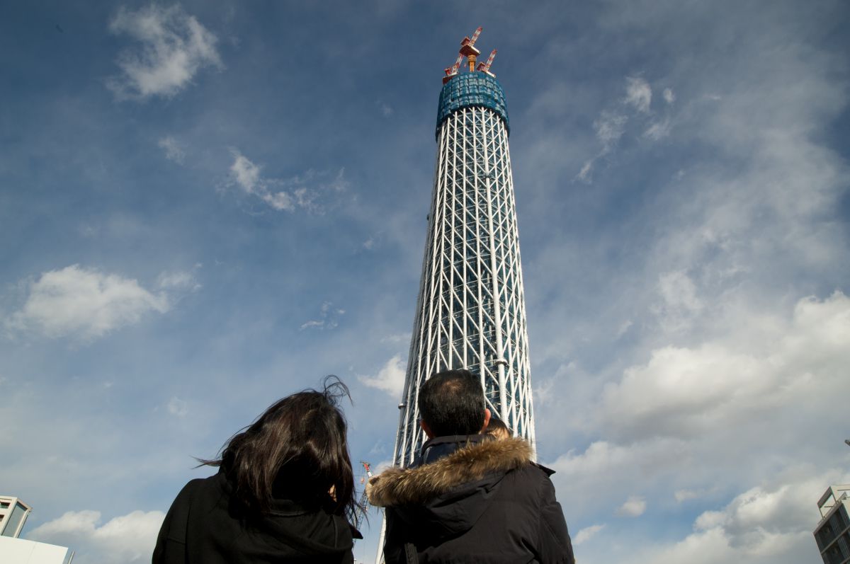 Tokyo Sky Tree is under construction now | GANREF