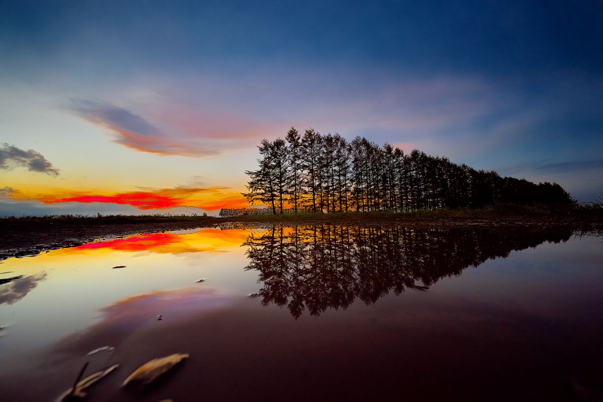 Sunset Reflection 4 | GANREF