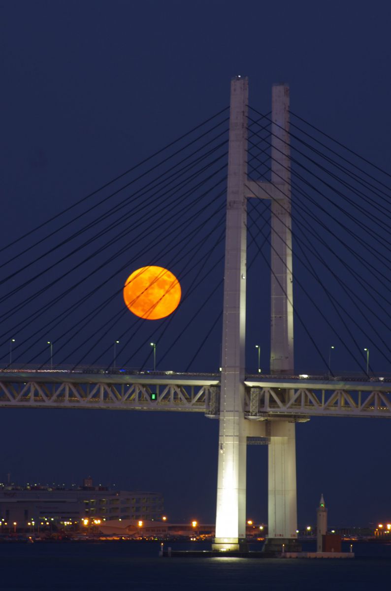 Super Moon in Yokohama | GANREF