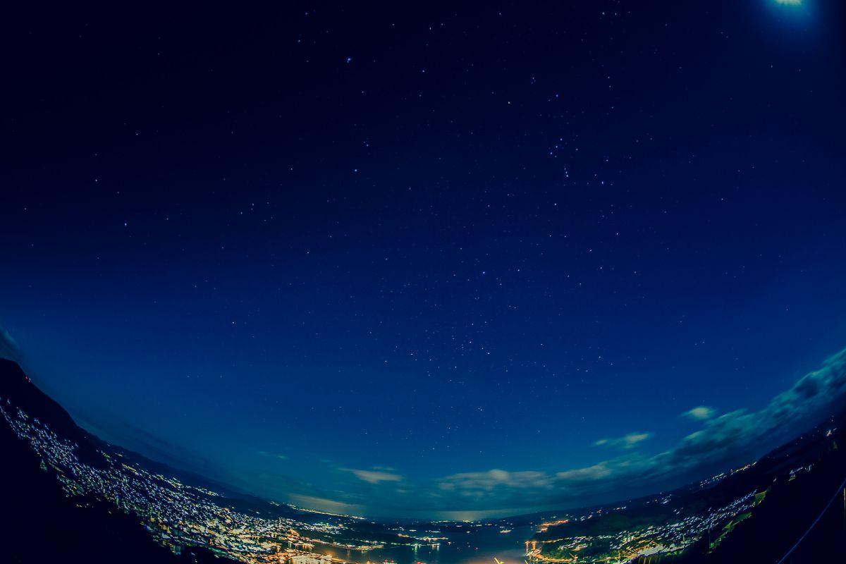 Starry sky of moonlight | GANREF