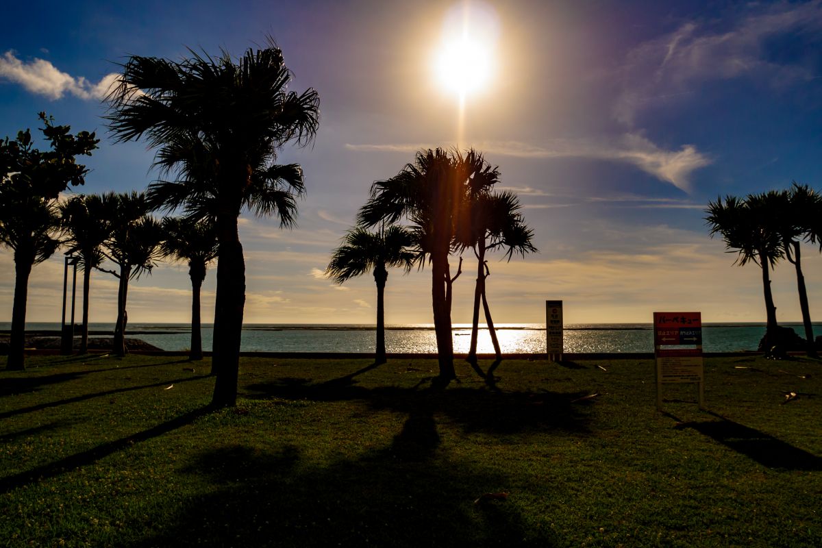 sunset beach | GANREF