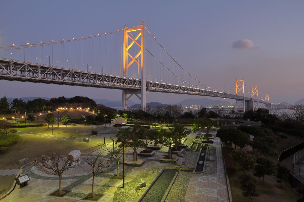 北備讃瀬戸大橋夕景 GANREF