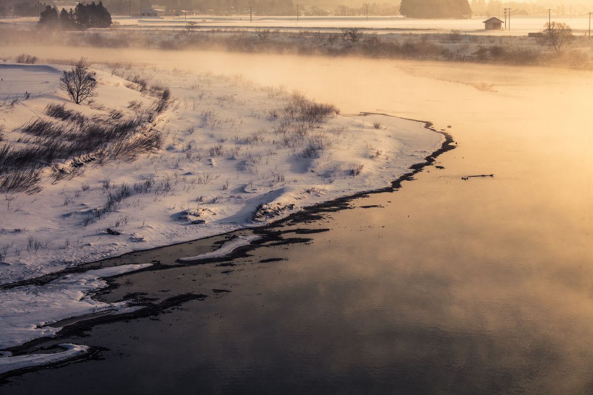 Winter river | GANREF