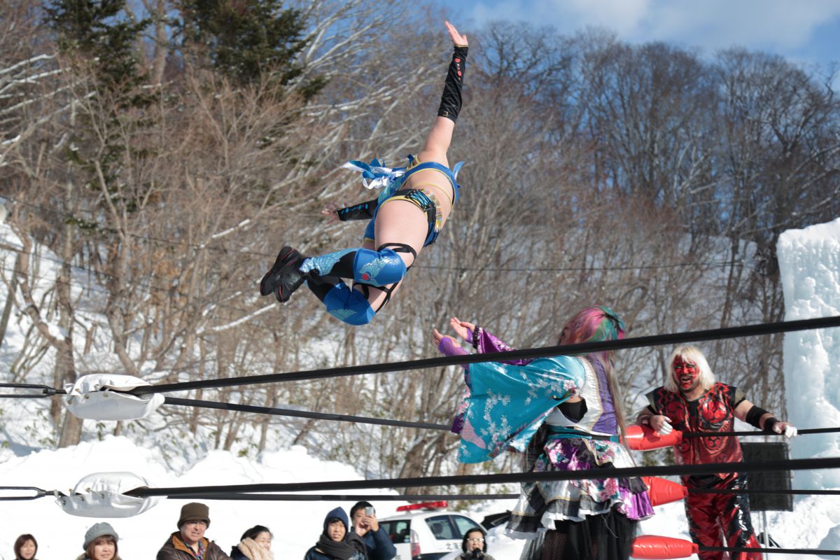 フライングボディアタック GANREF