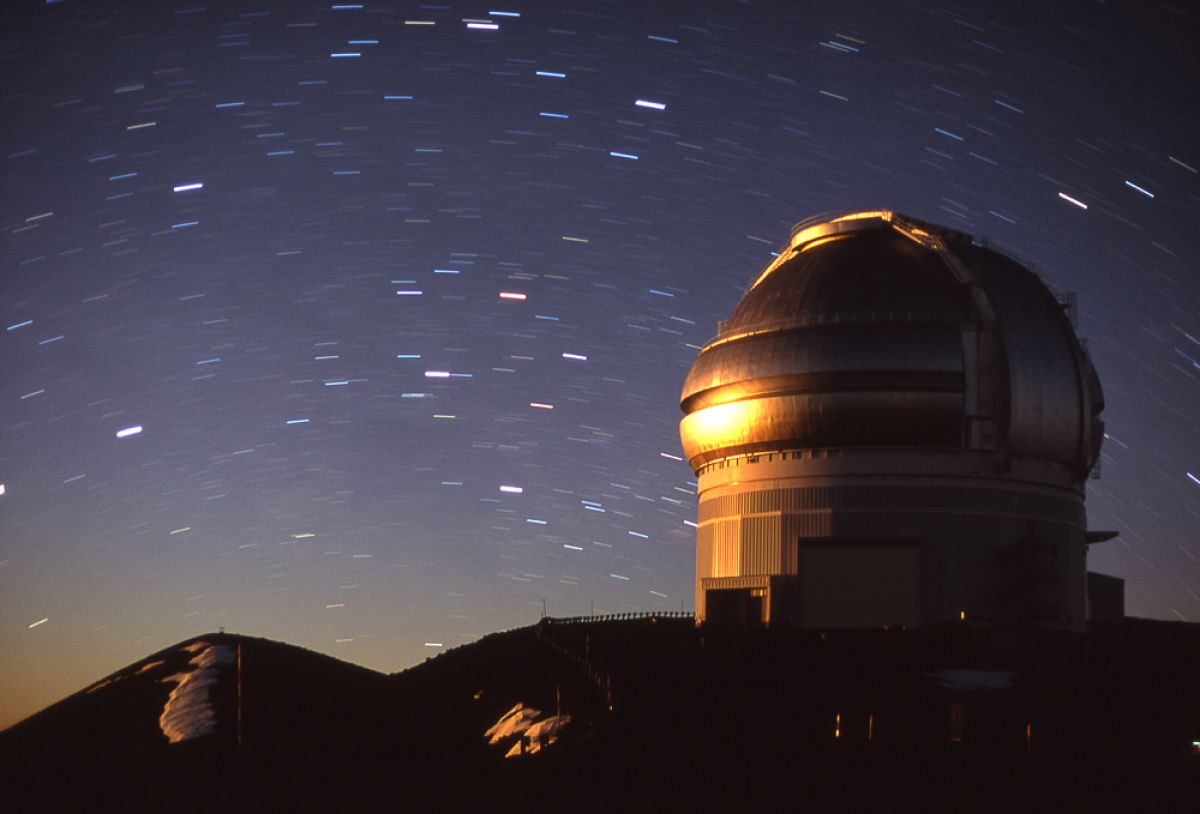 南十字とジェミニ天文台 GANREF