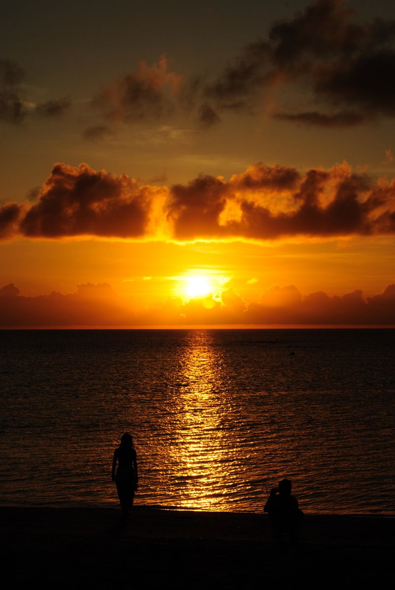 夕日をバックに．．． | GANREF