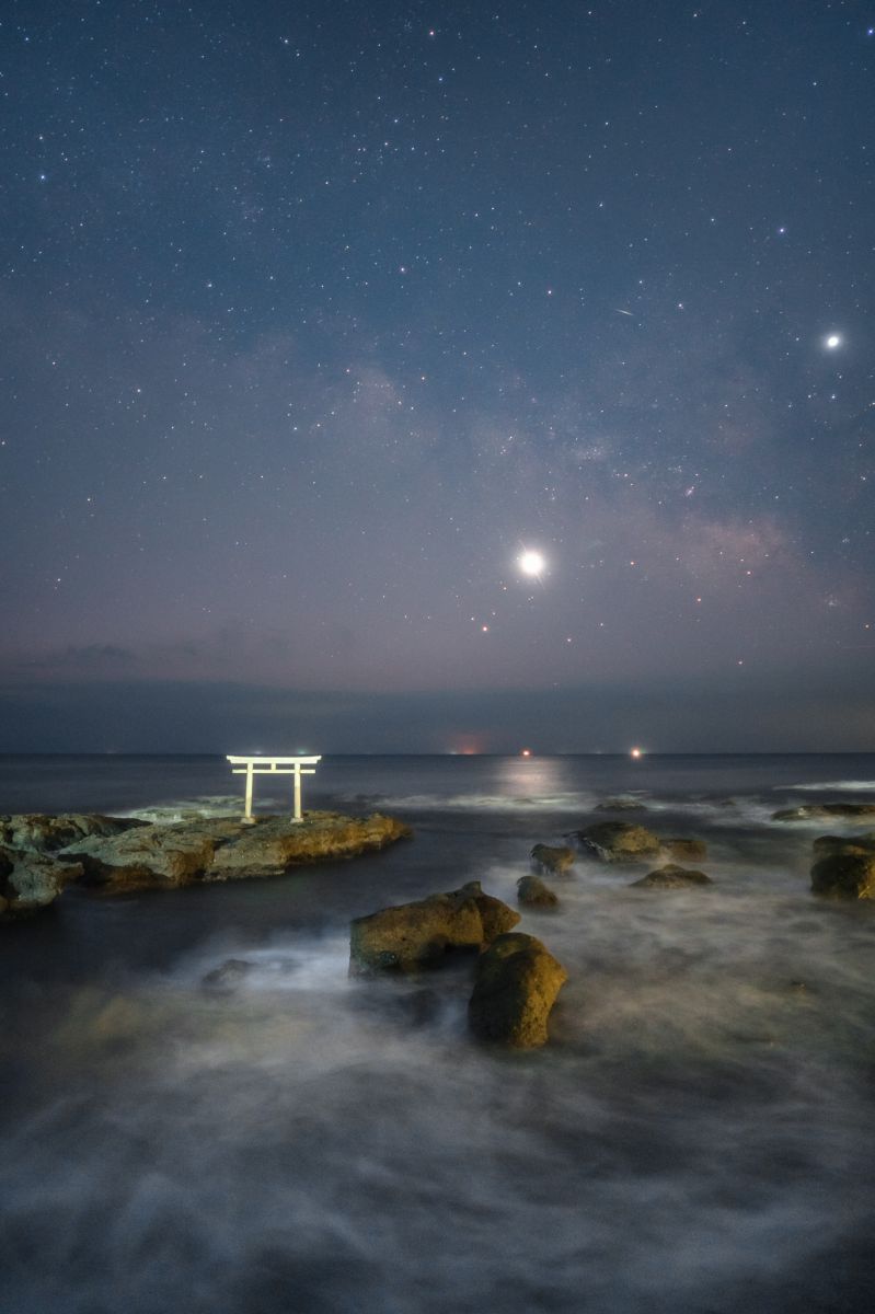 鳥居と天の川 | GANREF