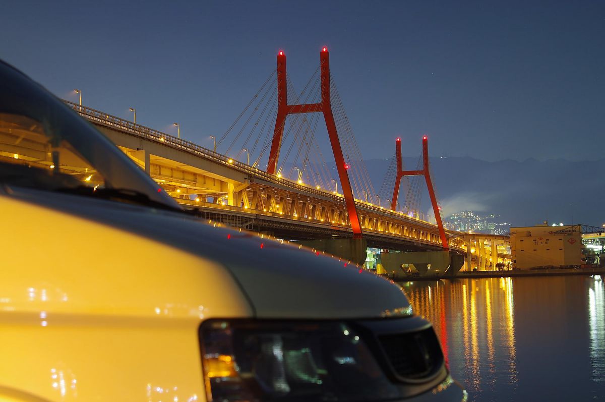 六甲大橋にて GANREF