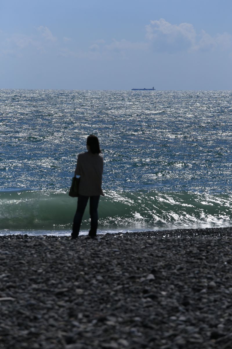 夏の終わりの 海 自然 風景 海 Ganref
