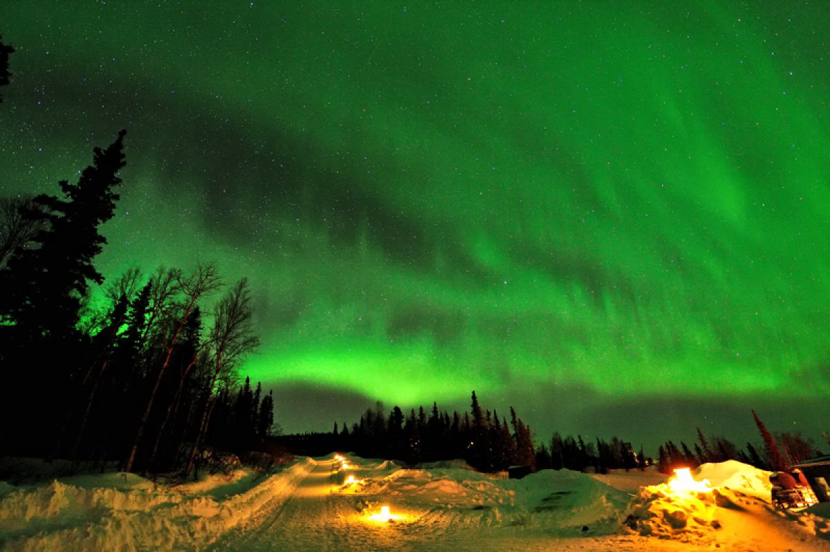 虹のオーロラ 低緯度オーロラ”肉眼で観測 陸別町では20年ぶり SNSでも次々投稿「日本