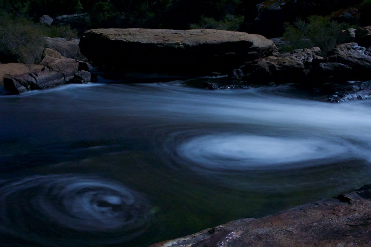 Collie River under moon light | GANREF