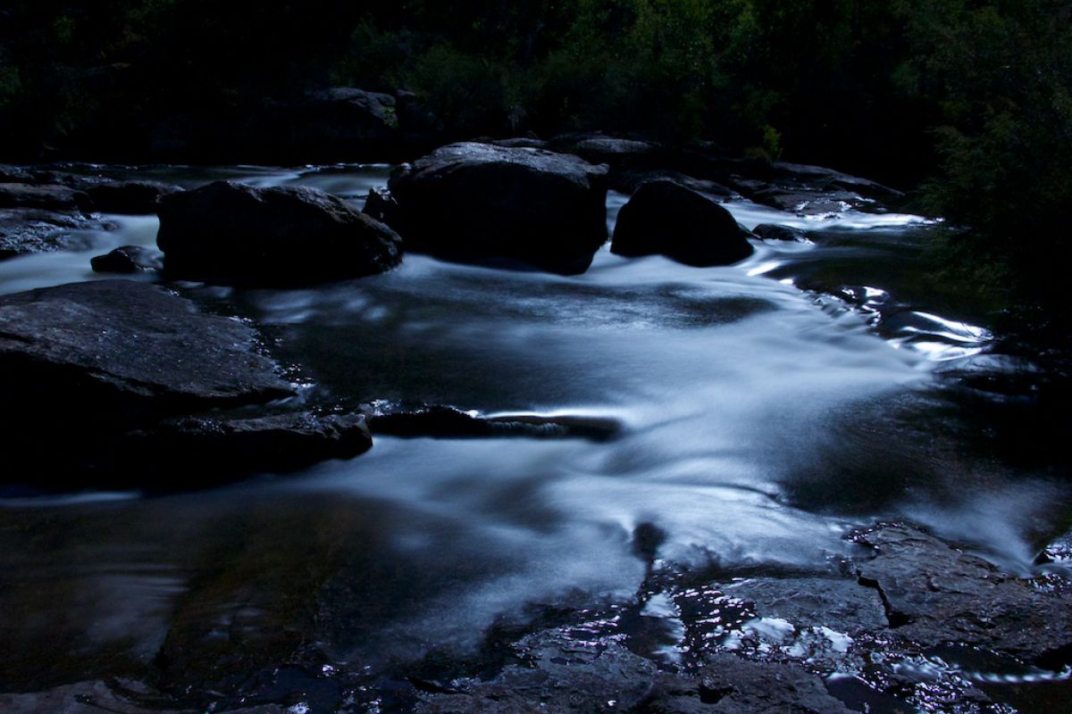 Collie River under moon light | GANREF