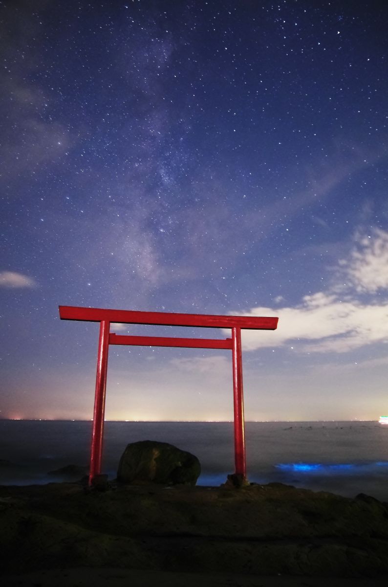 鳥居と天の川 | GANREF